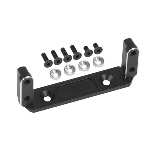 IVLAZLRG Aluminium CNC Servo -Mount, kompatibel mit 1/10 RC Crawler Vehicles UTB10 Vanquish F9 III Portal Achse SOA 4WD -Upgrade -Teile(Black) von IVLAZLRG