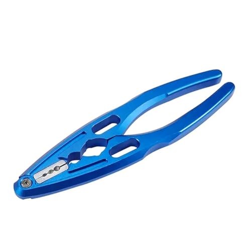 IVLAZLRG Aluminium -CNC -Zierabbauwerkzeug für Stoßkörperwellenhalter kompatibel mit 1/10 RC Crawler Boats -Drohnen -Rigs -Verbindungen(Blue) von IVLAZLRG