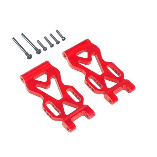 IVLAZLRG Aluminium hinter den unteren Sway -Armen Upgrade Metallteilezubehör kompatibel mit RC -Auto 16101 16102 Pro 16103(Red) von IVLAZLRG