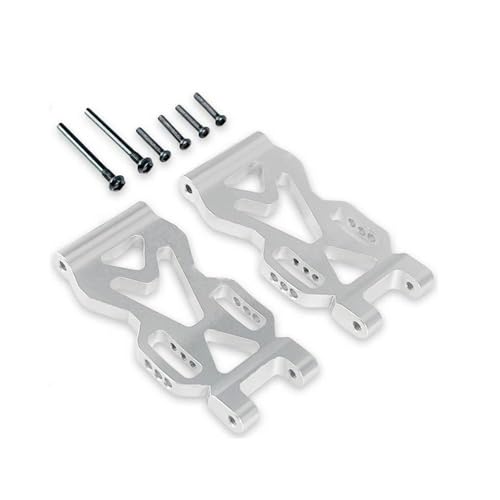 IVLAZLRG Aluminium hinter den unteren Sway -Armen Upgrade Metallteilezubehör kompatibel mit RC -Auto 16101 16102 Pro 16103(Silver) von IVLAZLRG