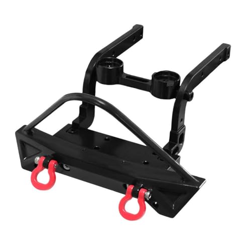 IVLAZLRG Aluminium vordere Stoßfänger mit elektrischer Winde, kompatibel mit Hyper GO H12Y H12Y RC -Auto -Upgrade -Teile und Zubehör(Black) von IVLAZLRG