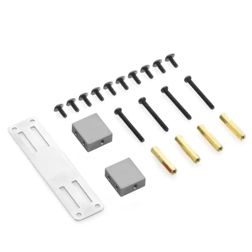 IVLAZLRG C14 C24 B14 B24 B16 B36 MN MN98 MN99S Metall vordere Achse Servo -Halterhalter -Halterung kompatibel mit RC -Cars -Upgrade -Teilen Zubehör(WPL Titanium) von IVLAZLRG