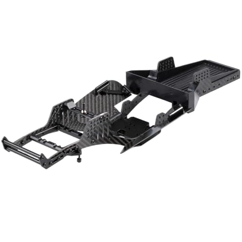 IVLAZLRG Carbon -Chassis -Kit mit 1/10 Skala mit geformten Bettschieber(CMS Chassis Kit) von IVLAZLRG