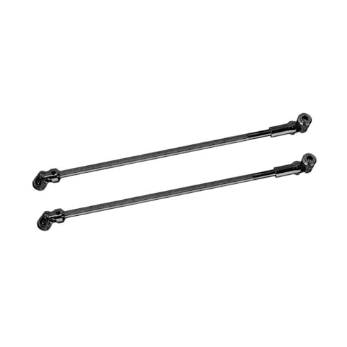IVLAZLRG DIY -Schnittlänge der universellen Gelenkantriebswelle aus Edelstahl -Stahl -DIY -Schnittlänge kompatibel mit 1 10 -Skala -RC -Crawler -Modellen I III III(2Pcs Black) von IVLAZLRG