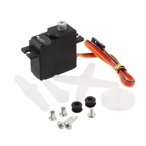IVLAZLRG Digital Metal Gear Servo JX RC PDI-1181MG 17G kompatibel mit 144001 RC-Autos B1 B16 B1/16 B24 C14 C24 Hubschrauber und Flugzeug von IVLAZLRG