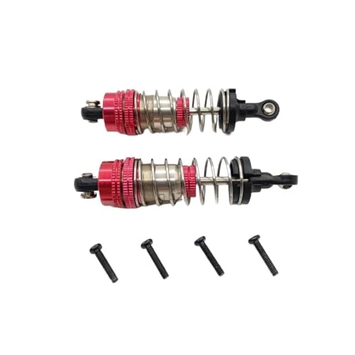 IVLAZLRG Einstellbarer Öldruckschockdämpfer für Fernbedienungsautos Universal Upgrade Accessoire 1PC(Red) von IVLAZLRG
