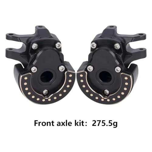 IVLAZLRG F10 Achse Messing Gewichte Lenkung der Knöchel vorne und hinter(Front axle kit) von IVLAZLRG