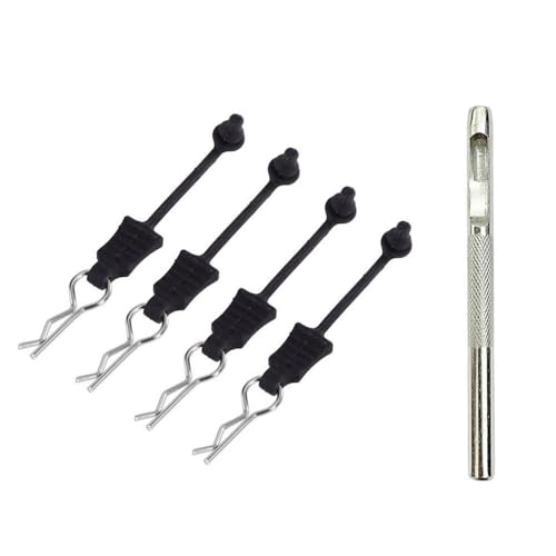 IVLAZLRG Flexibler Gummihalter, um den Verlust von Körperklammern für Hyper GO 1/12 1/14 1/16 kompatible RC -Autoteile zu verhindern(4pcs) von IVLAZLRG