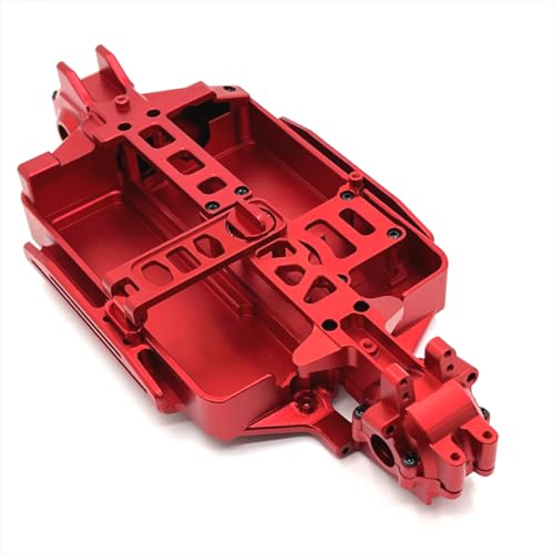 IVLAZLRG Front- und Hinterradkäse des Chassis -Chassis, kompatibel mit 16207 16208 16209 16210 H16 M162 Fernbedienungsauto -Zubehör(Red) von IVLAZLRG