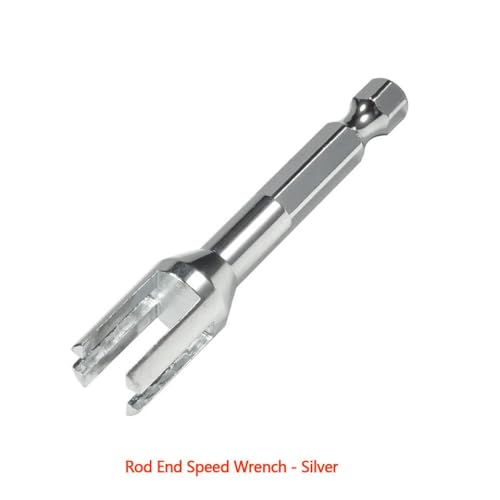 IVLAZLRG Gerade Winkel Kunststoff M4 -Stabenden mit 7 mm Drehkugel kompatibel mit 1/10 RC Crawler -Element TF2 CC01 Link Building(Silver Tool) von IVLAZLRG