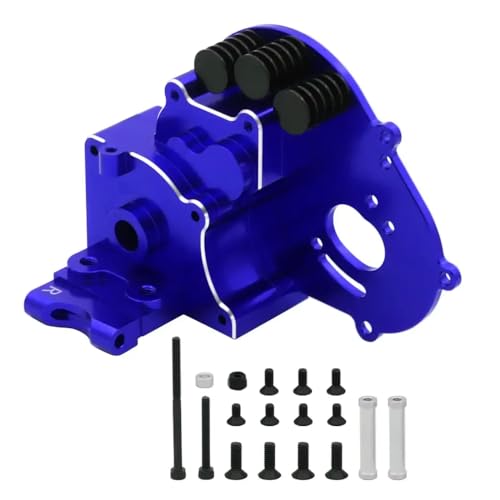 IVLAZLRG Getriebegetriebe Metallgetriebe für 1 10 Skala 2WD RC -Autos kompatibel mit VXL -Modellen(Blue) von IVLAZLRG