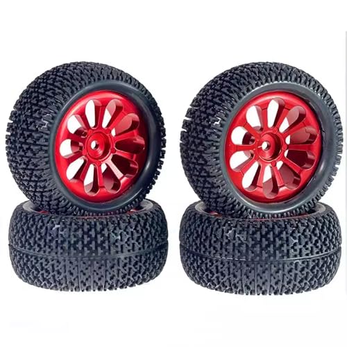 IVLAZLRG Go 16207 16208 16209 16210 H16 RC -Auto -Kompatible Metalllenkweiche obere untere Schwung Arm Set Stoßturm Halterung Upgrade Teile(Metal Wheel hub tire) von IVLAZLRG