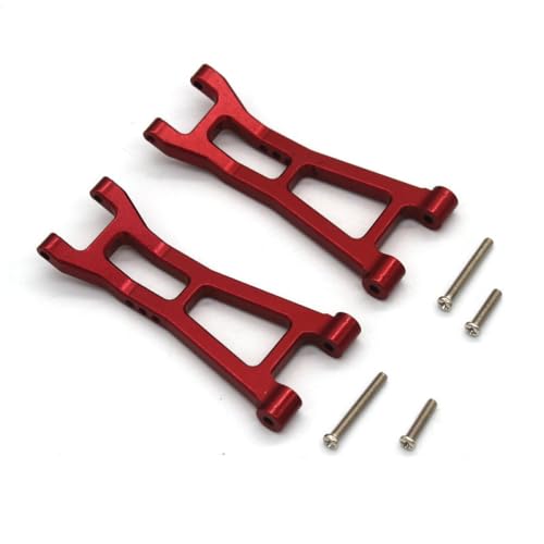 IVLAZLRG Go 16207 16208 16209 16210 H16 RC -Auto -Kompatible Metalllenkweiche obere untere Schwung Arm Set Stoßturm Halterung Upgrade Teile(Rear Lower Swing arm) von IVLAZLRG
