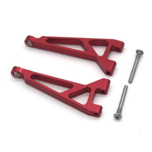 IVLAZLRG Go 16207 16208 16209 16210 H16 RC -Auto -Kompatible Metalllenkweiche obere untere Schwung Arm Set Stoßturm Halterung Upgrade Teile(Rear Upper Swing arm) von IVLAZLRG