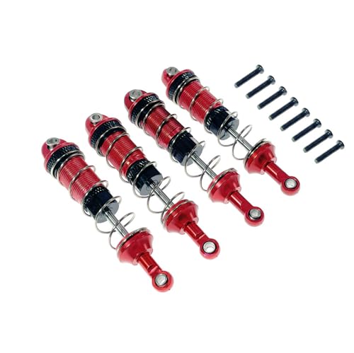 IVLAZLRG Go 16207 16208 16209 16210 H16 RC -Auto -Kompatible Metalllenkweiche obere untere Schwung Arm Set Stoßturm Halterung Upgrade Teile(Shock Absorber) von IVLAZLRG