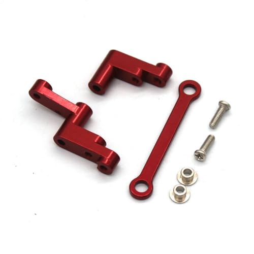 IVLAZLRG Go 16207 16208 16209 16210 H16 RC -Auto -Kompatible Metalllenkweiche obere untere Schwung Arm Set Stoßturm Halterung Upgrade Teile(Steering Components) von IVLAZLRG