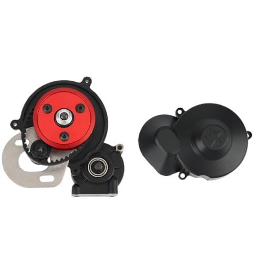 IVLAZLRG Gürtelantrieb Getriebe Getriebekasten kompatibel mit II 90046 90047 1/10 RC Crawler Car mit 3,2 -mm -Motorrad mit IVLAZLRG Gürtelantrieb Getriebe Getriebekasten kompatibel mit II 90046 90047 1/10 RC Crawler Car mit 3,2 -mm -Motorrad mit von IVLAZLRG
