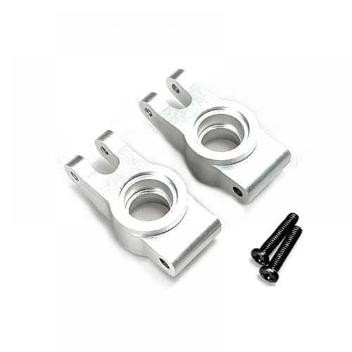 IVLAZLRG Hyper GO 1/14 14301 14302 Kompatible Fernbedienungsauto Modified Accessoires Revelmetal Wheel Tasse festes Rad(Silver) von IVLAZLRG