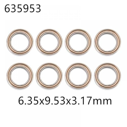 IVLAZLRG Hyper GO 16207 H16BM 16889 16889A 1/16 14301 14210 H14BM 1/14 Kompatible RC -Autolager Teile Zubehör(8PCS) von IVLAZLRG