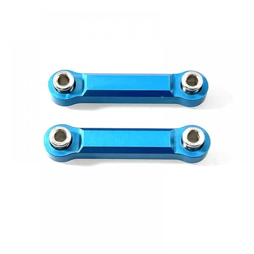 IVLAZLRG Hyper Go 1/14 14301 14302 Fernbedienungsauto kompatible verbesserte Metalllenker -Zubehör -Teile(Blue) von IVLAZLRG