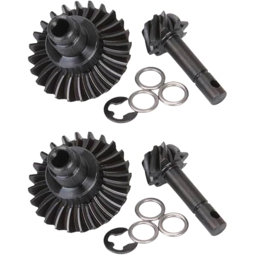 IVLAZLRG II HeavyDuty Overdrive -Kegelgetriebe Set 24T 27T 30T 33T für 1/10 RC -Crawler -kompatibel mit AR44 AR45 Portalachse 24T 2PCs von IVLAZLRG