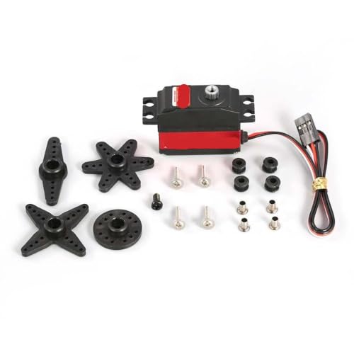 IVLAZLRG JX RC Servo PDI-2506mg 6,6 kg Metal Gear Digitales Servo kompatibel mit 12428 RC-Auto und 450 500 Hubschrauber Fixed Flügelflugzeug-Flugzeugteile von IVLAZLRG