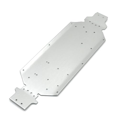 IVLAZLRG Kompatible Basisplatten -Upgrade für 1 12 -Skala -RC -Cars passt 124016 127017 124018 124019 Modelle Metall nachrüstete Ersatzteil(White) von IVLAZLRG