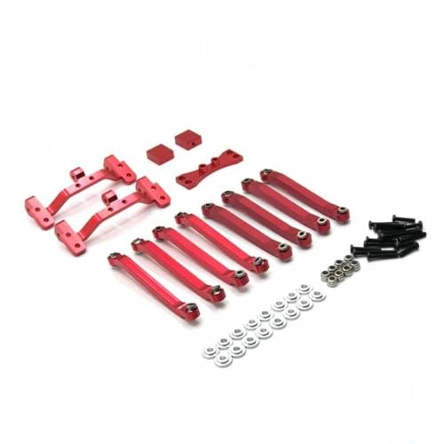 IVLAZLRG MN 1/12 D91 D96 MN98 99S Metallmodifizierter Verknüpfungshalter kompatibel mit RC -Autozubehör(Red) von IVLAZLRG