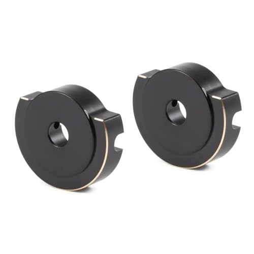 IVLAZLRG Messinglenker und Hinterachse Röhrchen Gewichte, die mit dem Vanquish H10 Optic Rock Crawler kompatibel sind(Rear Axle Tube Cap) von IVLAZLRG