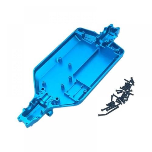 IVLAZLRG Metal -Upgraded Chassis für 1/16 Serie C8805 RC -Autos kompatibel mit Fernbedienungsauto -Zubehör(Sky Blue) von IVLAZLRG