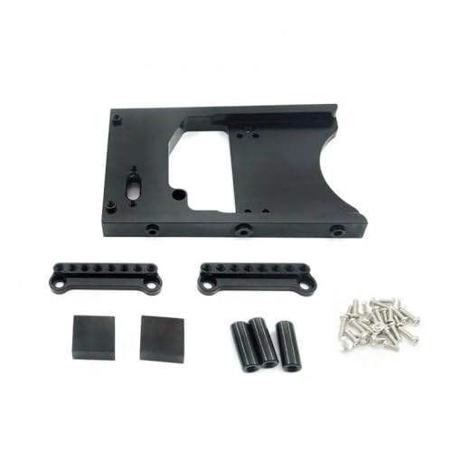 IVLAZLRG Metal -Vorder- und hintere Lenkung Servo Montagehalterungstrahl kompatibel mit 1/16 MN D91 D96 D99 MN90 MN99S und 1/12 RC -Auto(Black1) von IVLAZLRG
