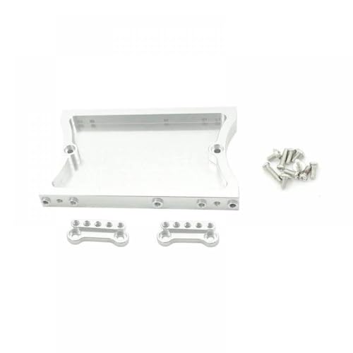 IVLAZLRG Metal -Vorder- und hintere Lenkung Servo Montagehalterungstrahl kompatibel mit 1/16 MN D91 D96 D99 MN90 MN99S und 1/12 RC -Auto(Silver2) von IVLAZLRG