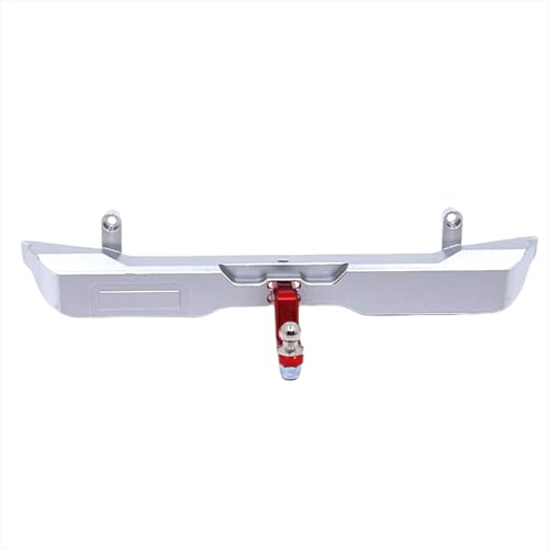 IVLAZLRG Metall Heck Stoßstange kompatibel mit Meijiaxin 1/12 H12Y H12Y+ RC -Auto -Ersatzteile einschließlich Anhängerhaken(Silver) von IVLAZLRG