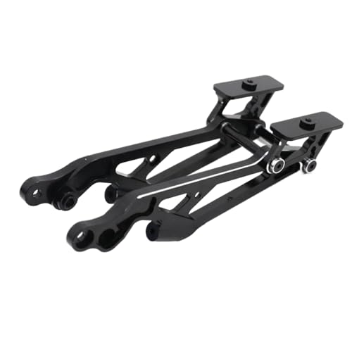 IVLAZLRG Metall Heckflügelmontage -Set kompatibel mit 1/8 Skala 6S RC -Autos wie Talion Outcast Notorious Upgrade -Teile(Black A) von IVLAZLRG