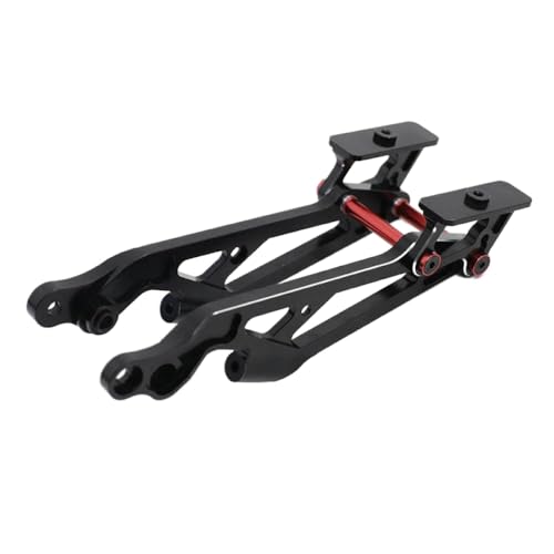 IVLAZLRG Metall Heckflügelmontage -Set kompatibel mit 1/8 Skala 6S RC -Autos wie Talion Outcast Notorious Upgrade -Teile(Black B) von IVLAZLRG