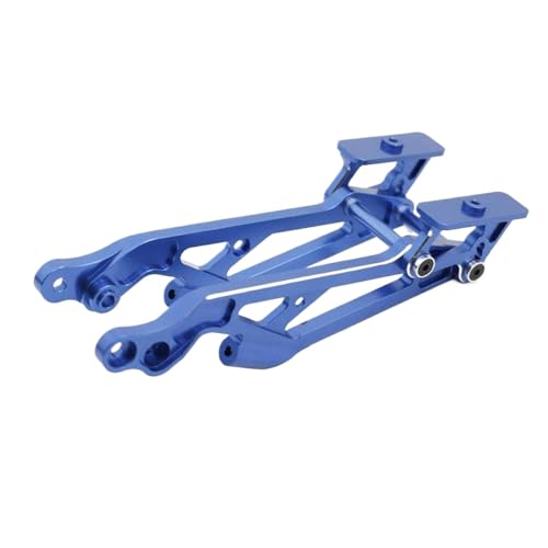 IVLAZLRG Metall Heckflügelmontage -Set kompatibel mit 1/8 Skala 6S RC -Autos wie Talion Outcast Notorious Upgrade -Teile(Blue) von IVLAZLRG