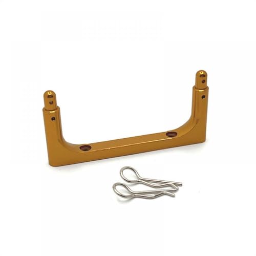 IVLAZLRG Metall -Upgrade Frontschalen -Säulenzubehör kompatibel mit 1/14 14301 14302 14303 RC -Autos(Yellow) von IVLAZLRG