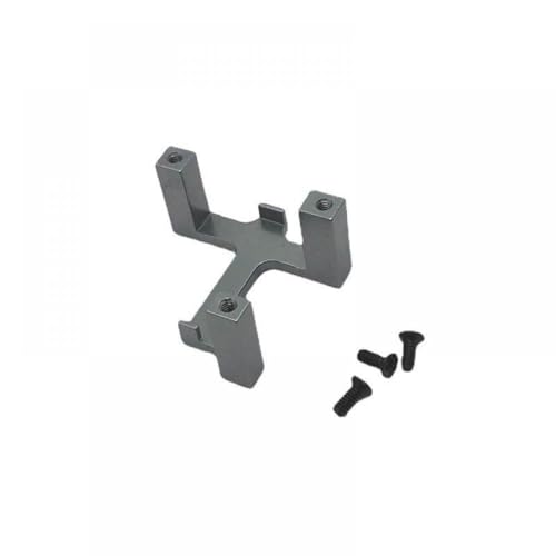 IVLAZLRG Metall -Upgrade -Servo -Mount kompatibel mit 1/28 RC -Auto -Ersatzteilen 284131 K969 K979 K989 K999 P929 P939 Fernbedienungsauto -Zubehör(Dark Grey) von IVLAZLRG