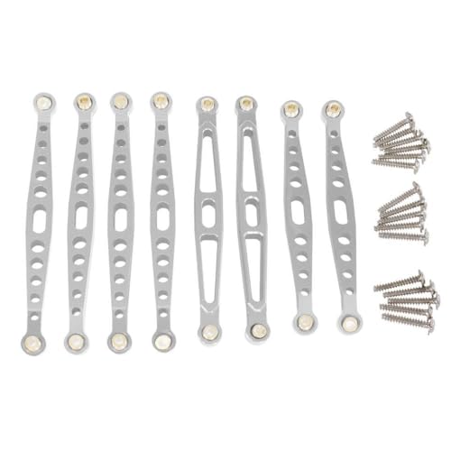 IVLAZLRG Metall -Upgrade -Teile Feste Zubehör für die Modifikation von 1/10 -Skala RC -Cars mit ZP1001 ZP1002 ZP1003 ZP1004 -Modelle kompatibel(Silver) von IVLAZLRG