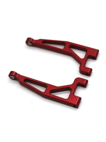 IVLAZLRG Metall -Upgrade -Teile für 1/16 RC -Auto kompatibel mit Hyper GO 16207 H16PL Heck oberer Schwung Arm(Red) von IVLAZLRG