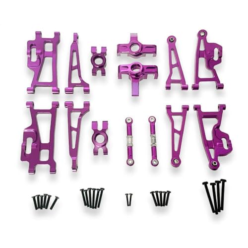IVLAZLRG Metall -Upgrade -Teile für kompatible Hyper GO MJX1/14 14209 14210 H14BM Fernbedienungsautozubehör(Purple) von IVLAZLRG