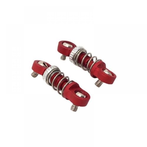IVLAZLRG Metall -Upgrade äußerer Federschockdämpfer Zubehör für Fernbedienungsauto kompatibel mit 1/28 Q8 Q9 -Modellen(Red) von IVLAZLRG