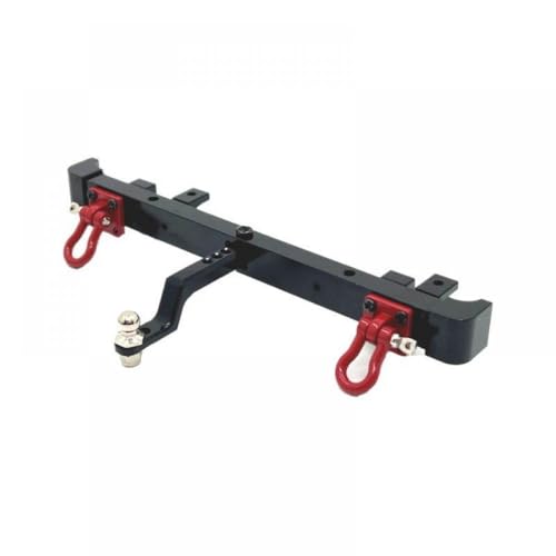 IVLAZLRG Metall verbessert Heck -Stoßfänger -Anhänger -Hakenzubehör für MN Modell 1/12 MN82 LC79 RC -Autos(Black) von IVLAZLRG