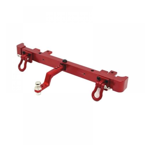 IVLAZLRG Metall verbessert Heck -Stoßfänger -Anhänger -Hakenzubehör für MN Modell 1/12 MN82 LC79 RC -Autos(Red) von IVLAZLRG