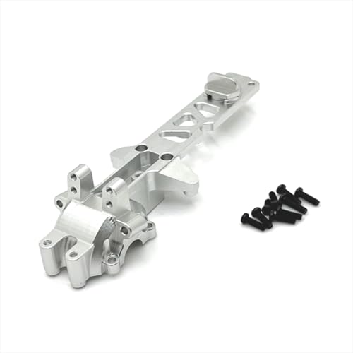 IVLAZLRG Metall verbessertes vordere Getriebeabdeckung kompatibel mit 1/16 16207 16208 16209 16210 H6v3 M162 M163 RC -Autoteile RC(Silver) von IVLAZLRG