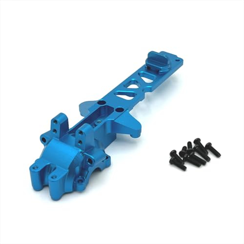 IVLAZLRG Metall verbessertes vordere Getriebeabdeckung kompatibel mit 1/16 16207 16208 16209 16210 H6v3 M162 M163 RC -Autoteile RC(Sky Blue) von IVLAZLRG