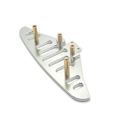IVLAZLRG Metall vordere Stoßfänger -Upgrade -Teil kompatibel mit 1/14 Skala 14301 14302 14303 RC -Autos Fernbedienungsfahrzeugzubehör(Silver) von IVLAZLRG