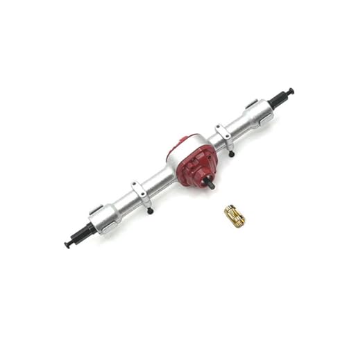 IVLAZLRG Metall vorne und Hinterachse für 1/12 RC -Autos kompatibel mit MN78 MN82 mit 3 mm bis 4 mm Wellenhülsen -Upgrade -Zubehör(After Silver) von IVLAZLRG