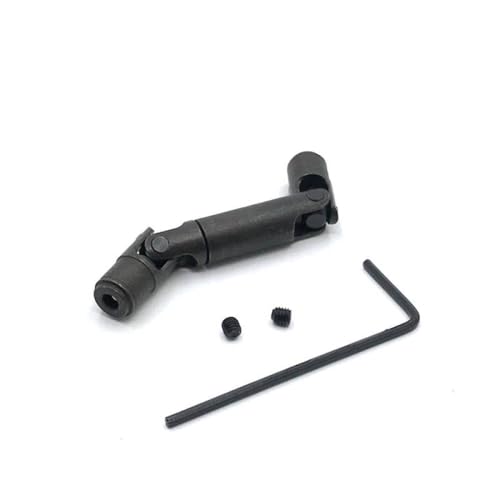 IVLAZLRG Metallantriebswelle Upgrade kompatibel mit D12 C14 C24 C34 B14 B16 B26 RC -Autos Passt Henglong Feiyu Mn Modelle(Black) von IVLAZLRG