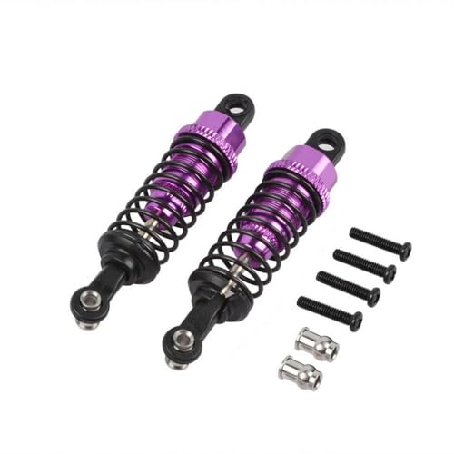 IVLAZLRG Metallschockdämpfer für Fernbedienungsautos kompatibel mit A949 A959 A969 A979 K929 A959-B A969-B A979 1PC(Purple) von IVLAZLRG